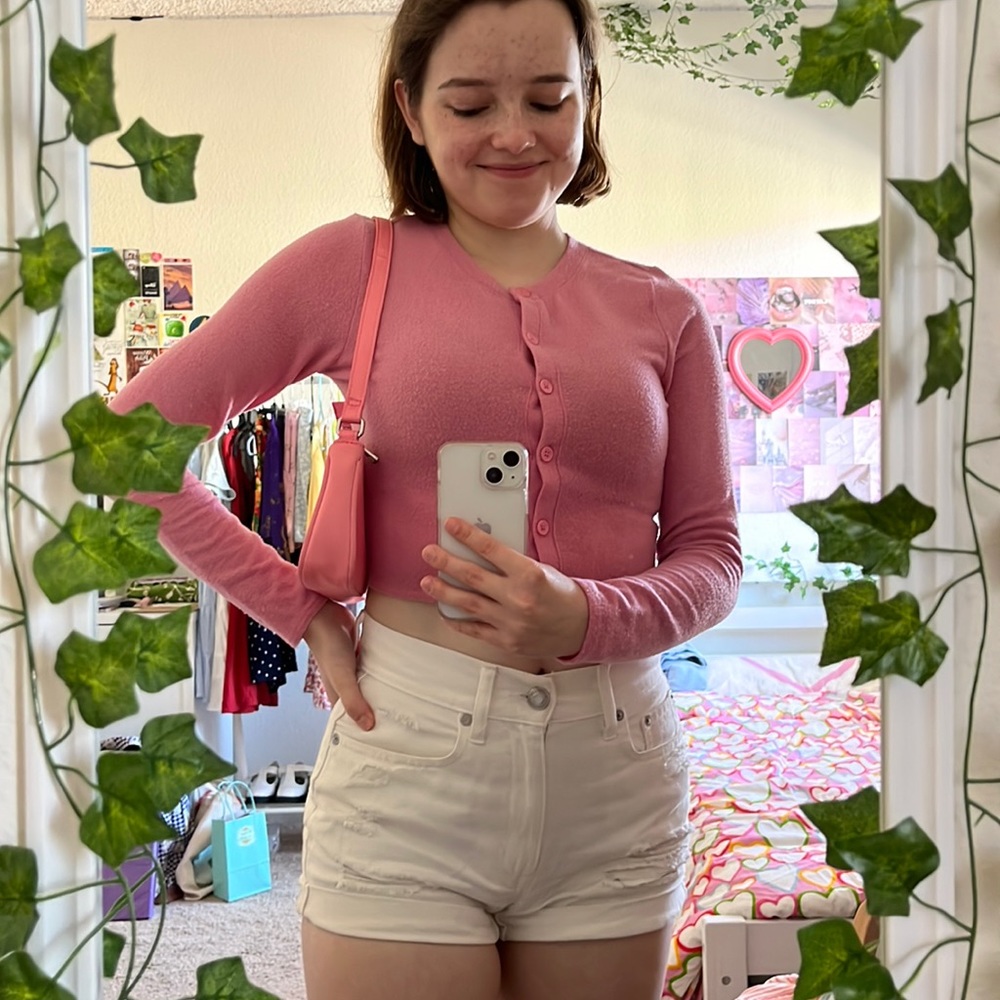 Light Pink XS H&M Cardigan💗